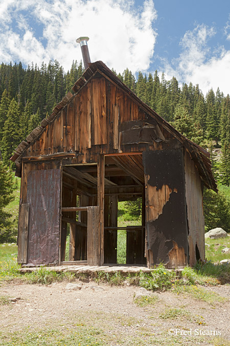Animas Forks Ghost Town Uncompahgre National Forest Silverton Colorado