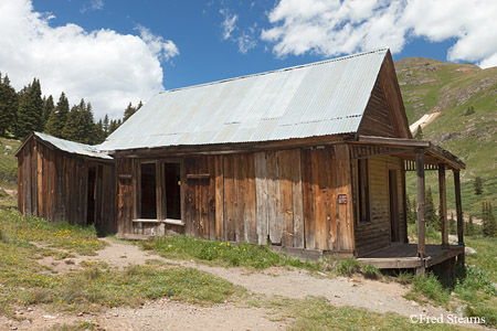 Animas Forks Ghost Town Uncompahgre National Forest Silverton Colorado