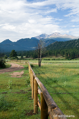 Rocky ountain NP MacGregor Ranch Entrance Road