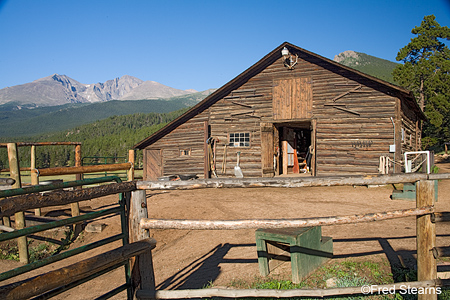 Rocky Mountain NP Wind River Ranch Barn