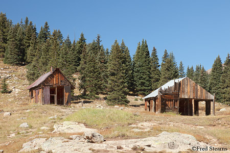 Animas Forks Ghost Town Uncompahgre National Forest Silverton Colorado