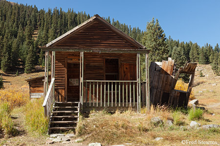 Animas Forks Ghost Town Uncompahgre National Forest Silverton Colorado