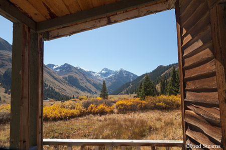 Animas Forks Ghost Town Uncompahgre National Forest Silverton Colorado