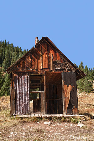 Animas Forks Ghost Town Uncompahgre National Forest Silverton Colorado