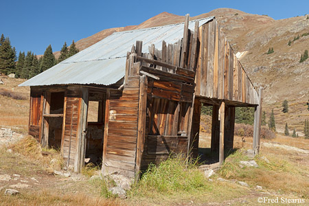 Animas Forks Ghost Town Uncompahgre National Forest Silverton Colorado