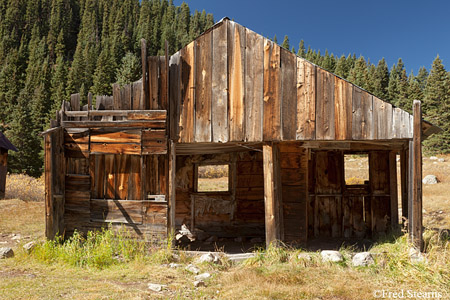 Animas Forks Ghost Town Uncompahgre National Forest Silverton Colorado