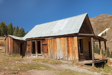 Animas Forks Ghost Town Uncompahgre National Forest Silverton Colorado