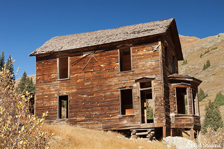 Animas Forks Ghost Town Uncompahgre National Forest Silverton Colorado