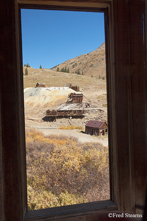 Animas Forks Ghost Town Uncompahgre National Forest Silverton Colorado