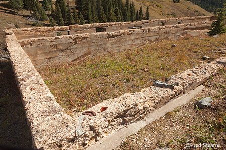 Animas Forks Ghost Town Uncompahgre National Forest Silverton Colorado