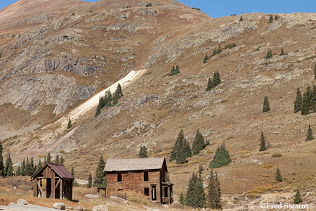 Animas Forks Ghost Town Uncompahgre National Forest Silverton Colorado