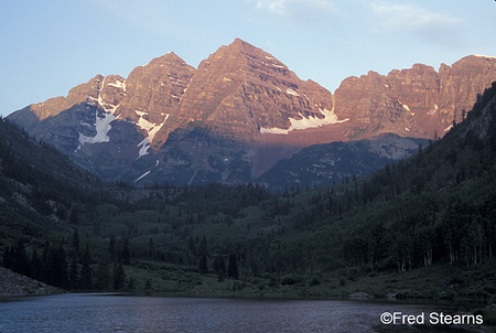 White River NF Maroon Bells Sunrise