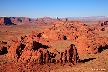 Monument Valley Hunts Mesa Sunset
