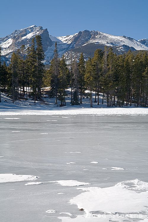 Rocky Mountain NP Sprague Lake Hallett Peak