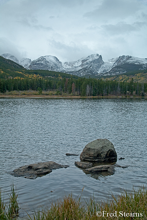 Rocky Mountain NP Sprague Lake Otis Peak Hallett Peak Flattop