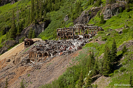 Animas Forks Ghost Town Uncompahgre National Forest