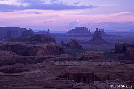 Monument Valley Hunts Mesa Sunrise